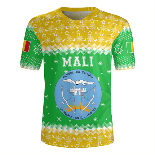 Mali Rugby Jersey Christmas Coat of Arms