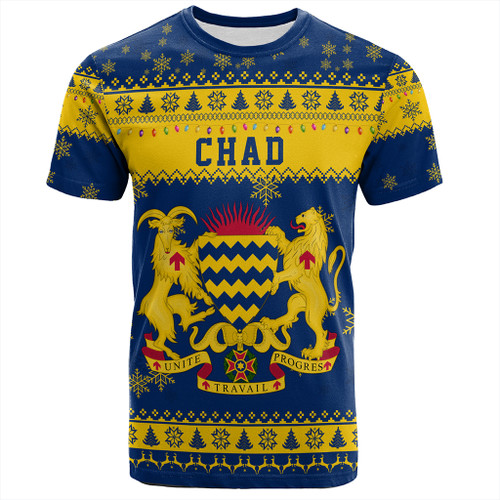 Chad T-Shirt Christmas Style Pattern