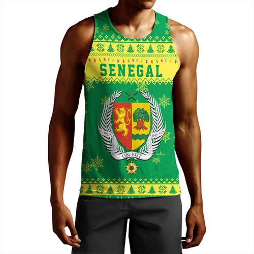 Senegal Tank Top Christmas Style Pattern