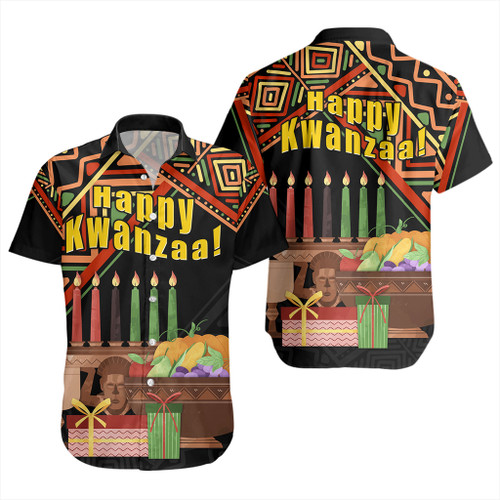 Kwanzaa Short Sleeve Shirt Seven Principles Of Kwanzaa