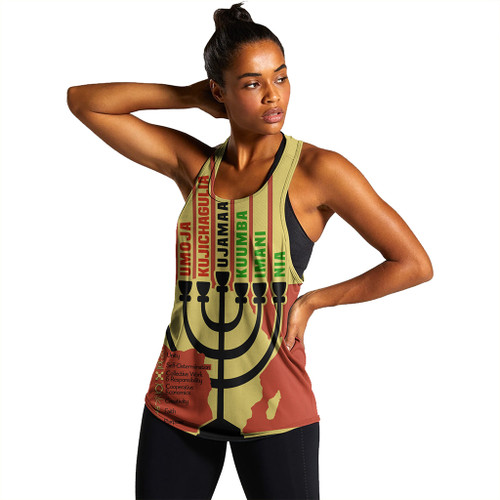 Kwanzaa Women Tank Happy Kwanzaa Nguzo Saba