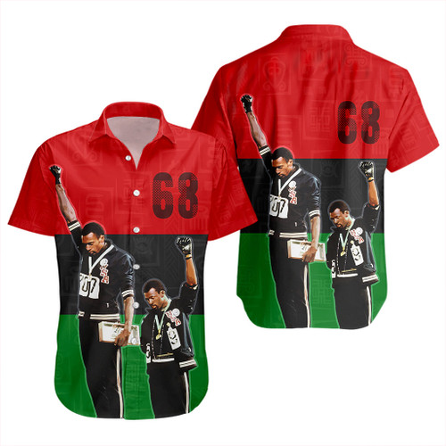Pan-African Short Sleeve Shirt 68 Olympics