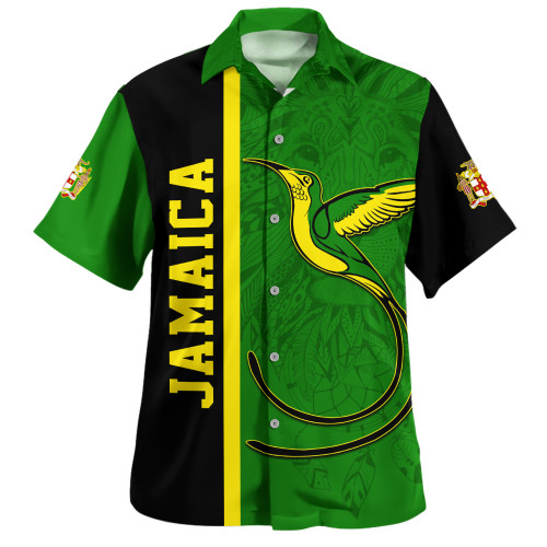 Jamaica Hawaiian Shirt National Doctor Bird Style