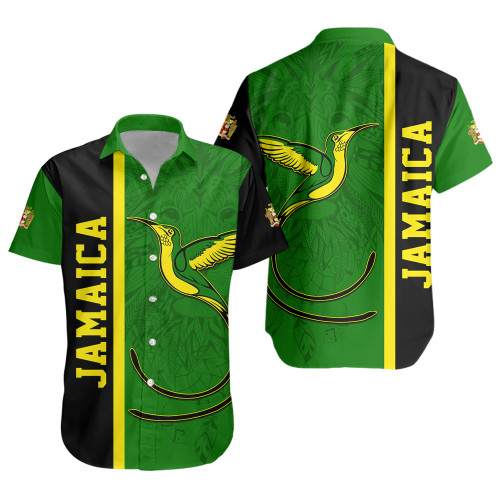 Jamaica Short Sleeve Shirt National Doctor Bird Style