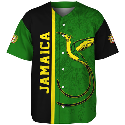 Jamaica Baseball Shirt National Doctor Bird Style