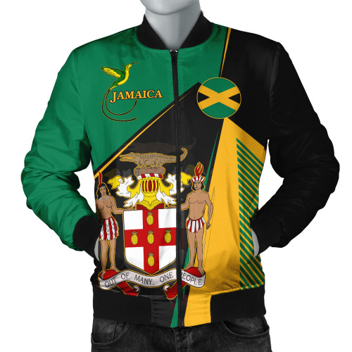 Jamaica Bomber Jacket National Bird Unity Style