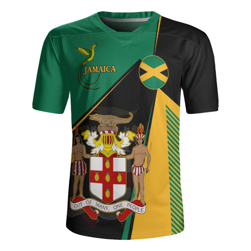 Jamaica Rugby Jersey National Bird Unity Style