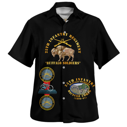 Buffalo Soldiers Hawaiian Shirt 25th Infantry Special