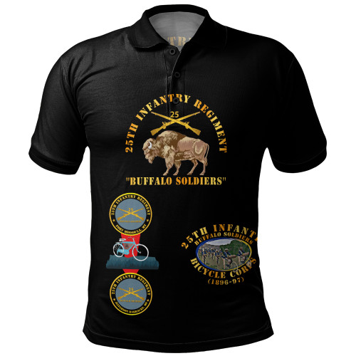 Buffalo Soldiers Polo Shirt 25th Infantry Special