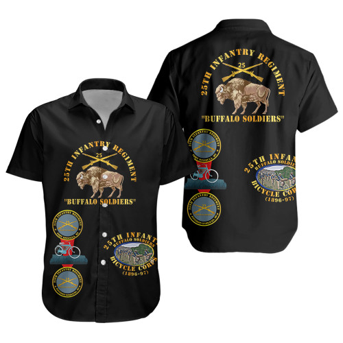 Buffalo Soldiers Short Sleeve Shirt 25th Infantry Special