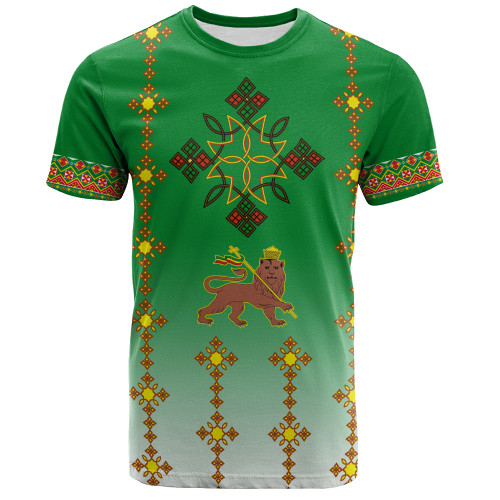 Ethiopia T-Shirt Traditional Covenant Cross Classic