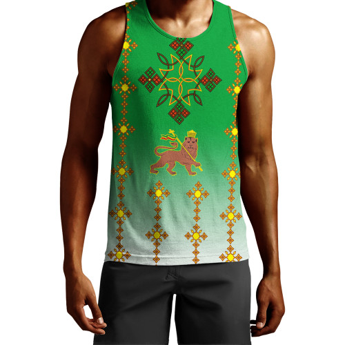 Ethiopia Tank Top Traditional Covenant Cross Classic