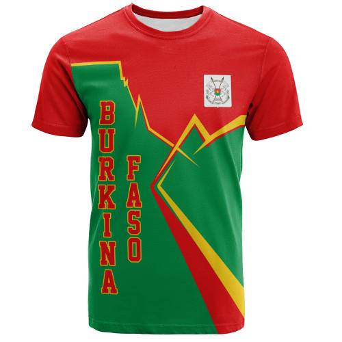 Burkina Faso T-Shirt Lightning Style