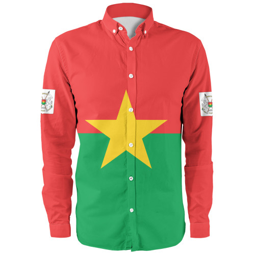 Burkina Faso Long Sleeve Shirt Flag Original Style
