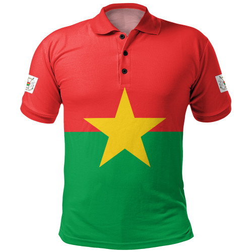 Burkina Faso Polo Shirt Flag Original Style