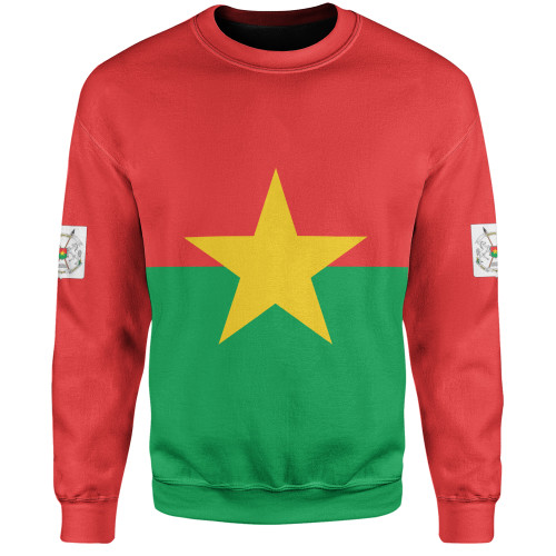 Burkina Faso Sweatshirt Flag Original Style