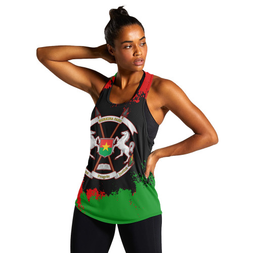 Burkina Faso Women Tank Face Style