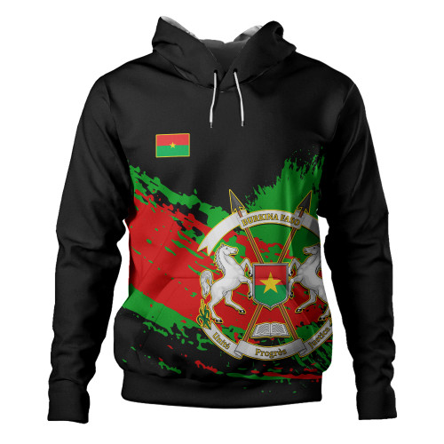 Burkina Faso Hoodie Tip Style
