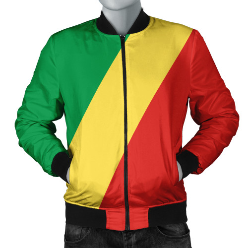 Republic of the Congo Bomber Jacket Flag Original Style