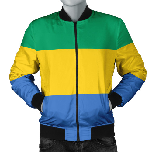 Gabon Bomber Jacket Flag Original Style