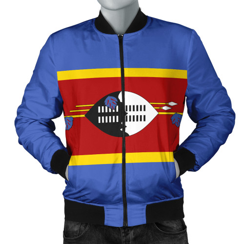 Eswatini Bomber Jacket Flag Original Style