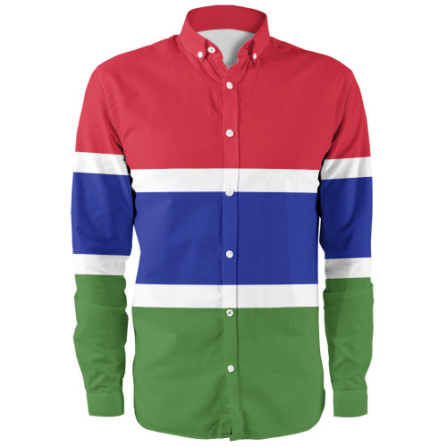 The Gambia Long Sleeve Shirt Flag Original Style