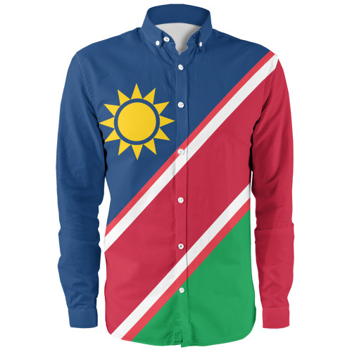Namibia Long Sleeve Shirt Flag Original Style