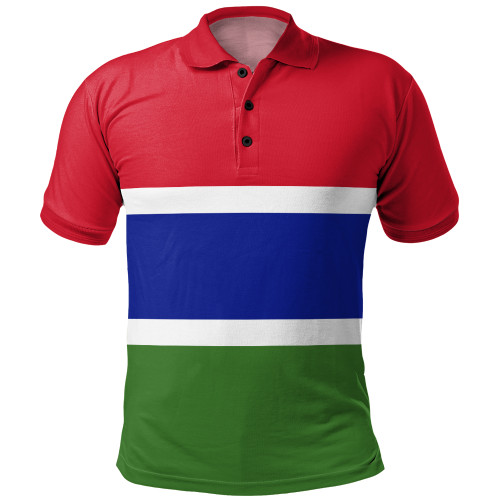 The Gambia Polo Shirt Flag Original Style