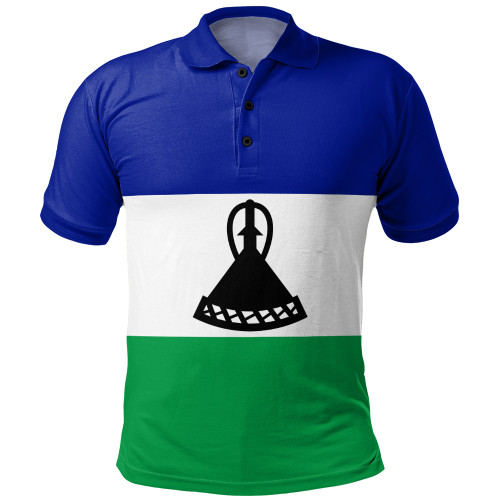 Lesotho Polo Shirt Flag Original Style