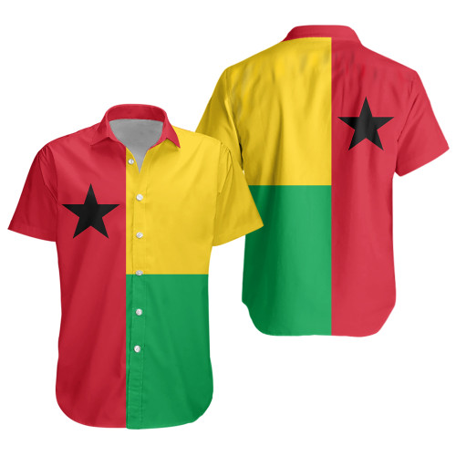 Guinea Bissau Short Sleeve Shirt Flag Original Style