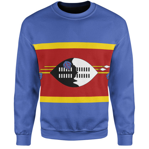 Eswatini Sweatshirt Flag Original Style