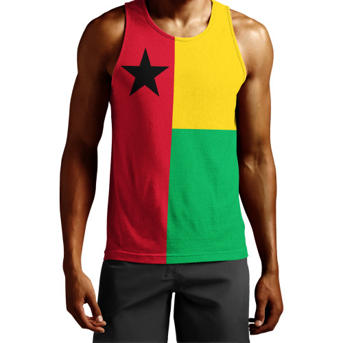 Guinea Bissau Tank Top Flag Original Style