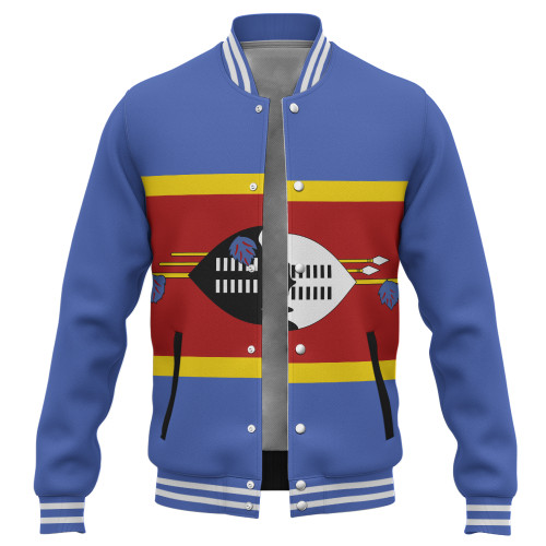 Eswatini Baseball Jacket Flag Original Style