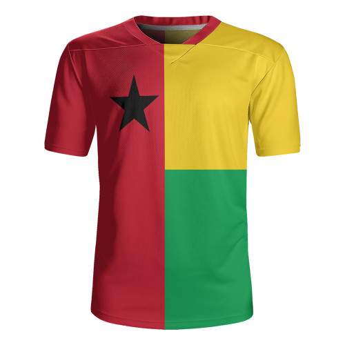 Guinea Bissau Rugby Jersey Flag Original Style