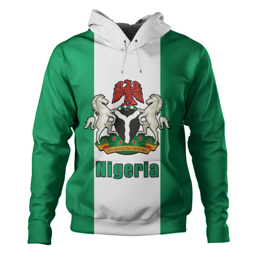 Nigeria Hoodie Flag Unity Style