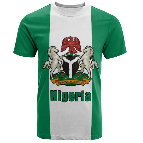 Nigeria T-Shirt Flag Unity Style