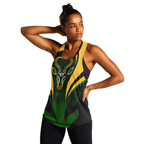 South Africa Women Tank Springbok Pride Style