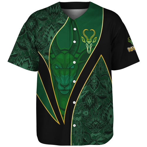 South Africa Baseball Shirt Bokke Pride Style