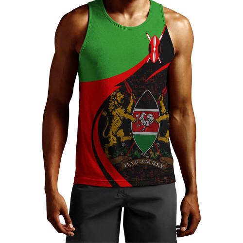 Kenya Tank Top Coat Of Arms Sport Premium