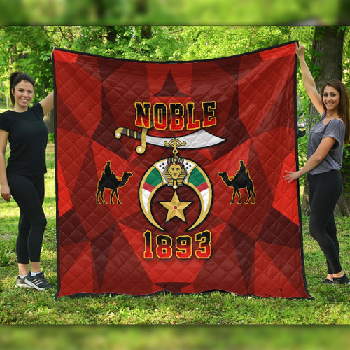 Prince Hall Shriners Quilt Noble Legacy 1893 Edition