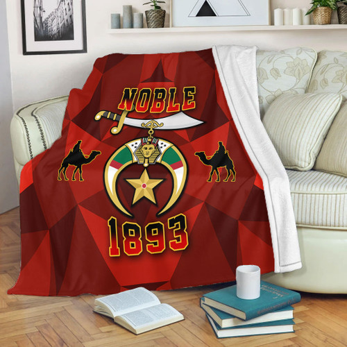 Prince Hall Shriners Blanket Noble Legacy 1893 Edition