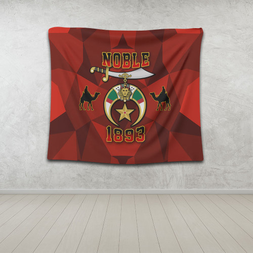 Prince Hall Shriners Tapestry Noble Legacy 1893 Edition