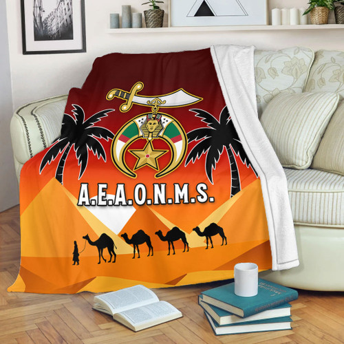 Prince Hall Shriners Blanket Temple Of The Noble Sunset Sands