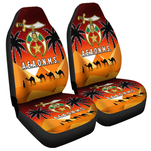 Prince Hall Shriners Car Seat Cover Temple Of The Noble Sunset Sands
