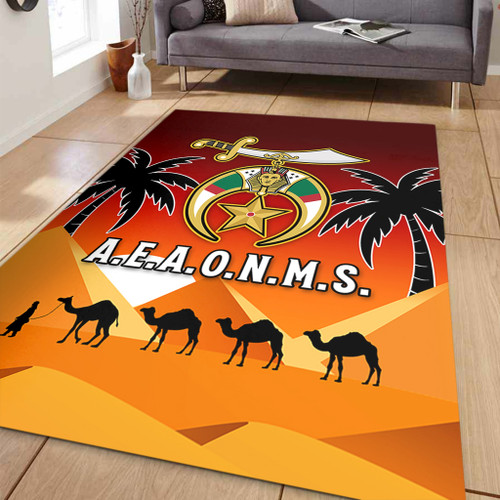 Prince Hall Shriners Area Rug Temple Of The Noble Sunset Sands