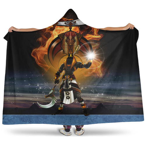 Prince Hall Shriners Hooded Blanket Noble Warrior Ready For Battle