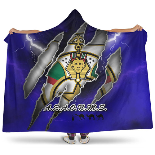 Prince Hall Shriners Hooded Blanket Nobles 1893 Oasis Thunder