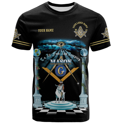 Prince Hall Freemasonry T-Shirt Custom Riding The Goat Prince Hall Mason