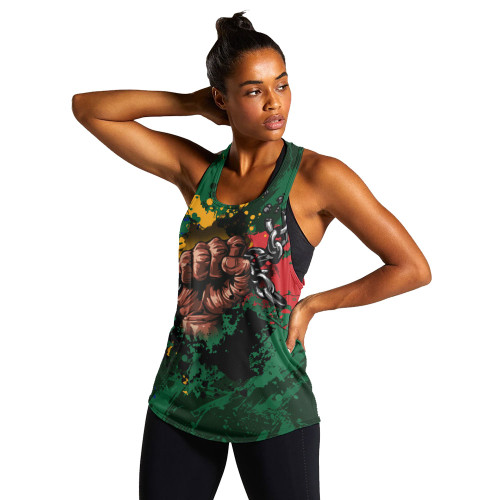 South Africa Women Tank African Spirit Break Chains