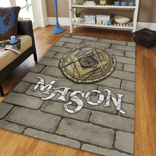 Prince Hall Freemasonry Area Rug Mason Lodge